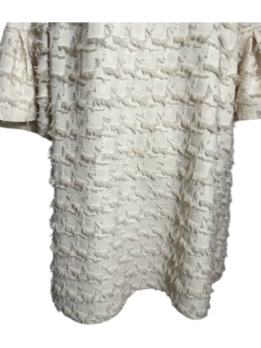 River Island Dress Size 14 Elegant Cream Textured Dress PERFECT ❤️
(Bin 8) - Picture 4 of 7